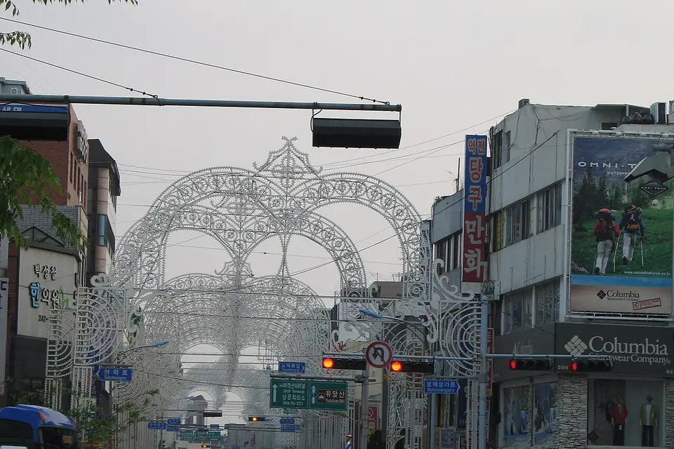 木浦市で見るDowntown of Mokpoの実写