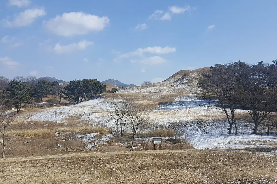 東区 (大邱広域市)で見るBullo-dong Ancient Tomb Park on January 22nd, 2017の実写