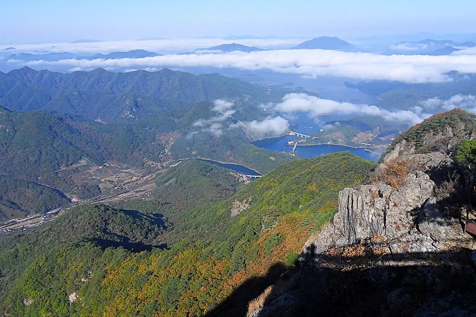 堤川市で見るChungjuho Lake (6)の実写