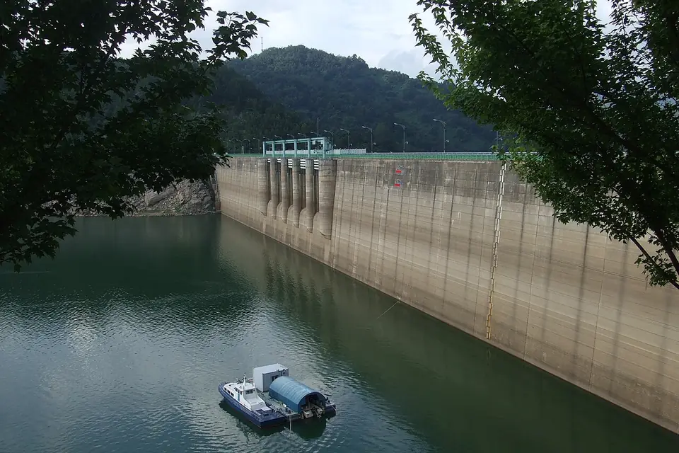 陜川郡で見るHapcheon Damの実写