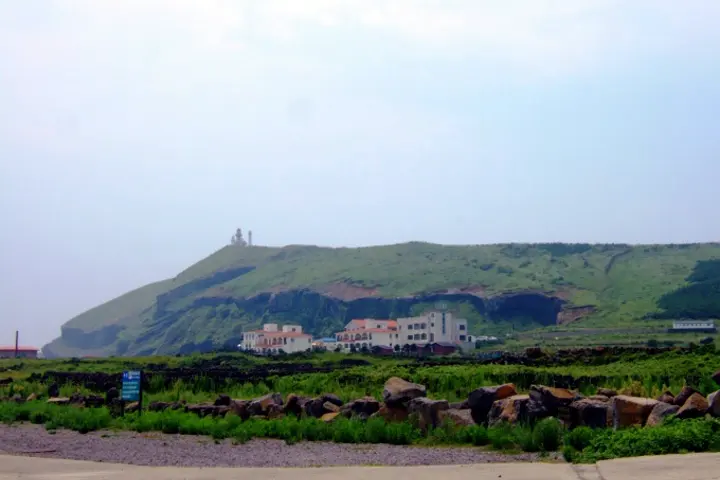 牛島（우도）を写した実写真
